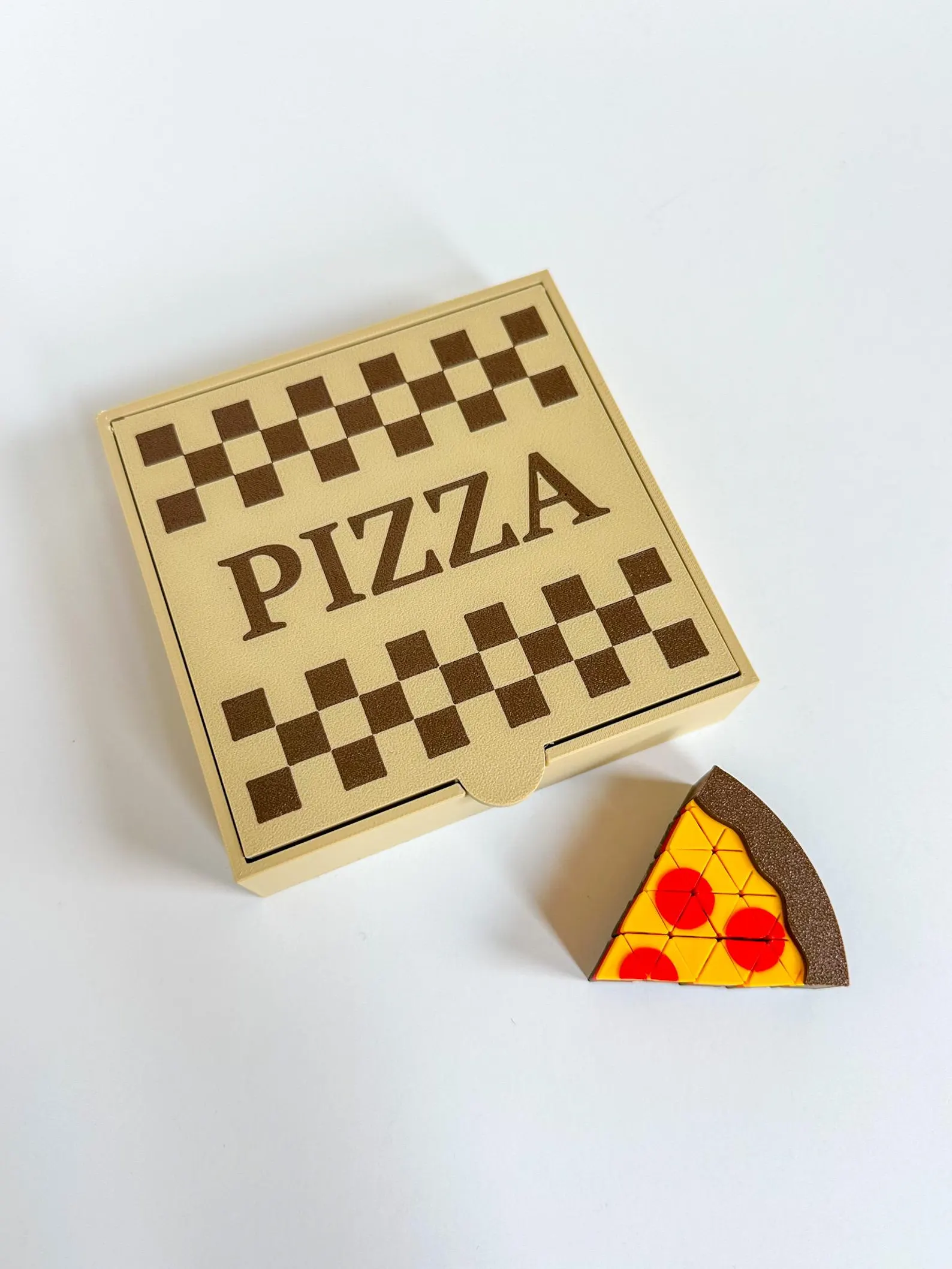 Mini Pizza Oyuncak, Duyusal Oyun Yiyeceği (Pizza Kutusu Dahil) - Görsel 2