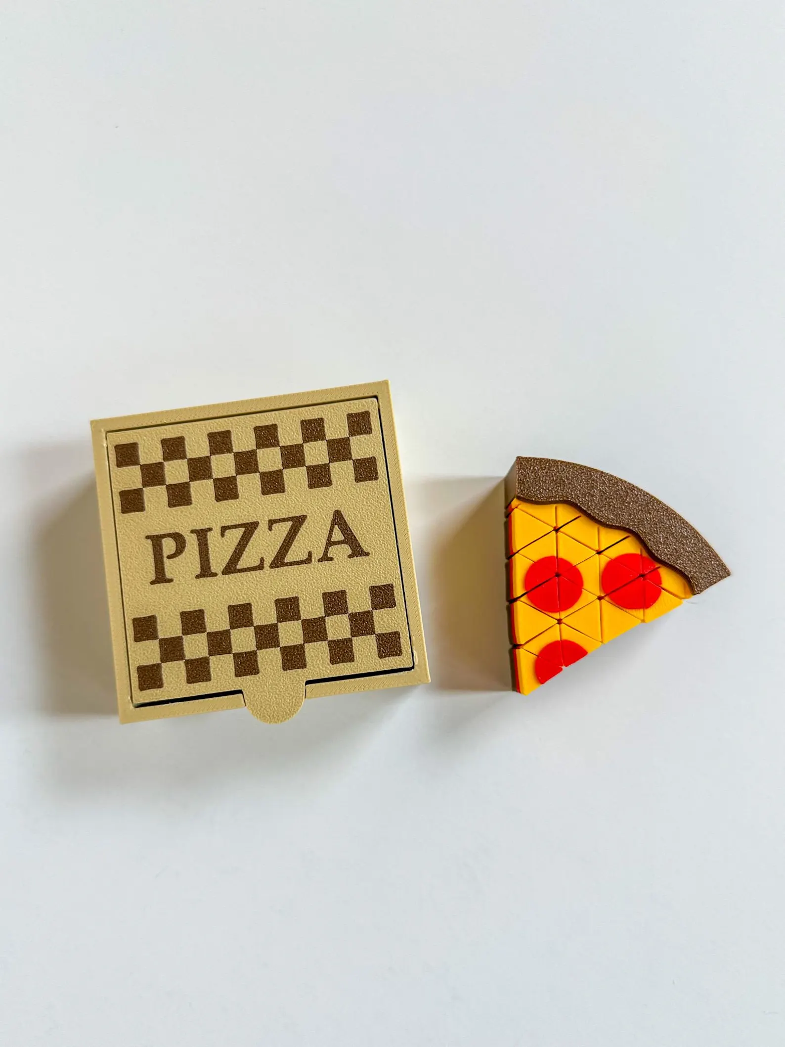 Mini Pizza Oyuncak, Duyusal Oyun Yiyeceği (Pizza Kutusu Dahil) - Görsel 4